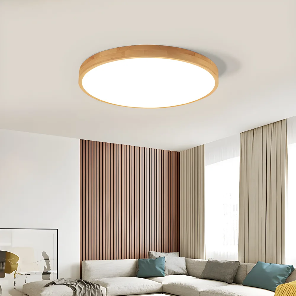 Black & Walnut 1-Light Standard / Traditional