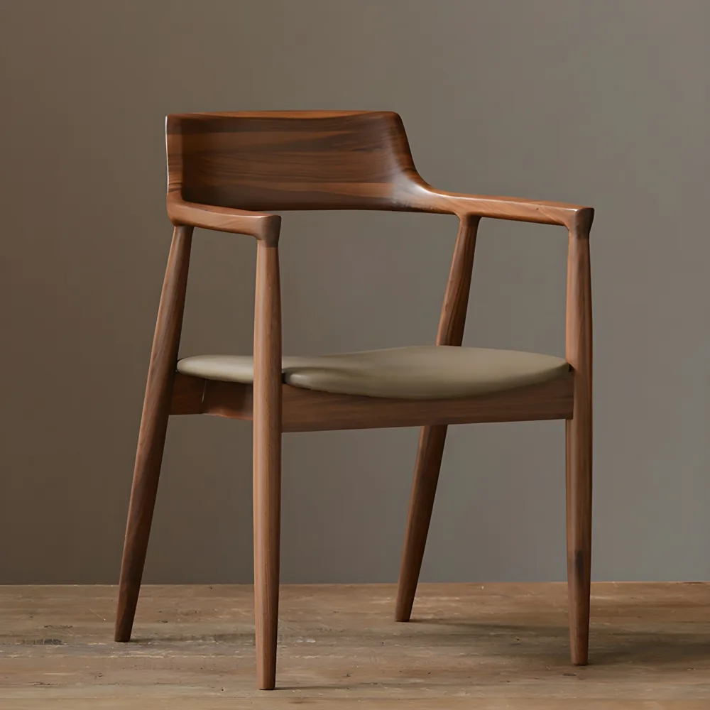 Black Plastic & Acrylic Armless Chair