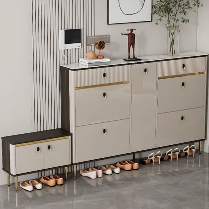 White Stone Coffee Table