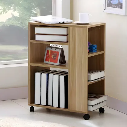 Brown Wood Wardrobe
