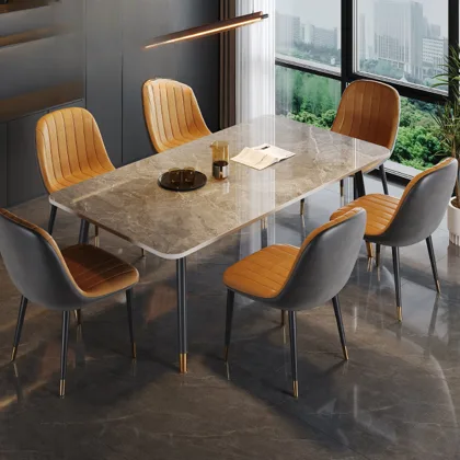 White Metal Office Chair