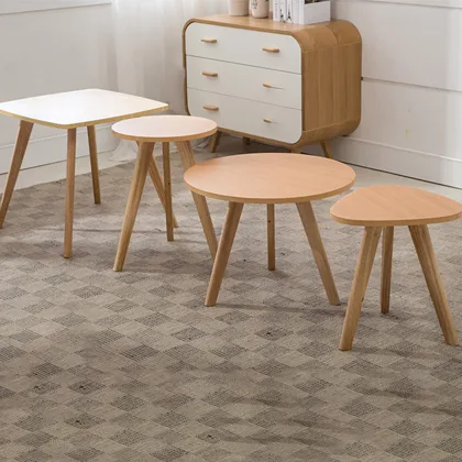 Brown Wood Coffee Table